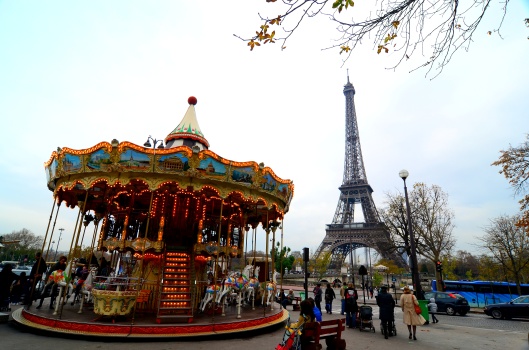 Eiffel Tower and Carrousel